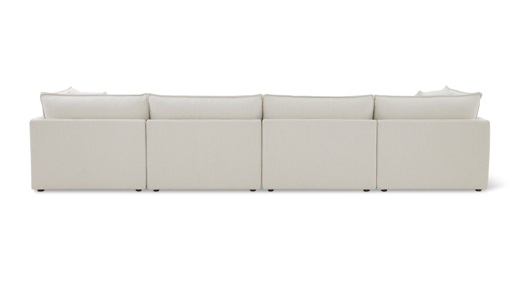 Chill Time 6-Piece Modular U-Shaped Sectional, Birch - Image 11