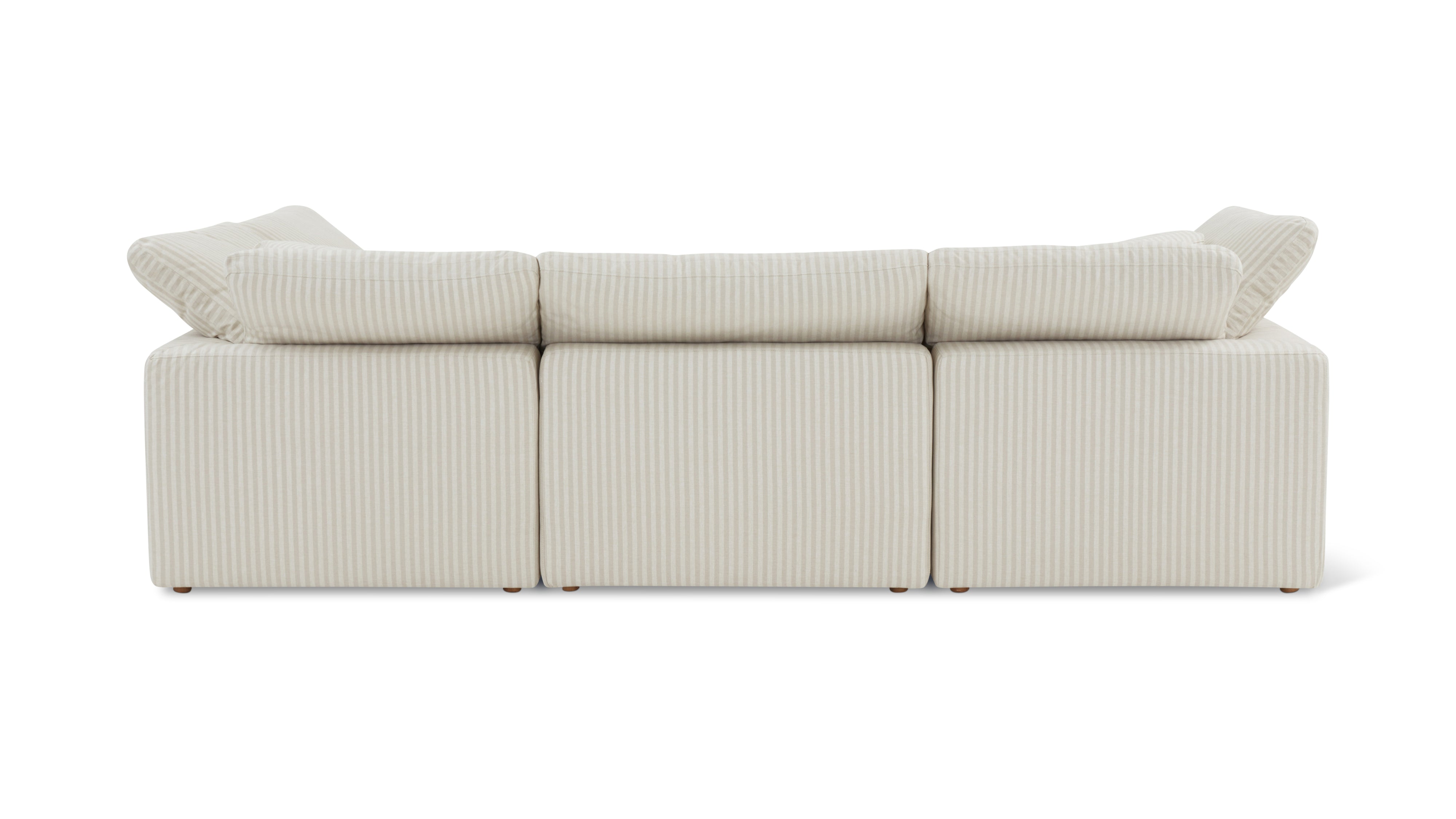 Movie Night™ 5-Piece Modular Sectional, Standard, Newport Stripe - Image 11