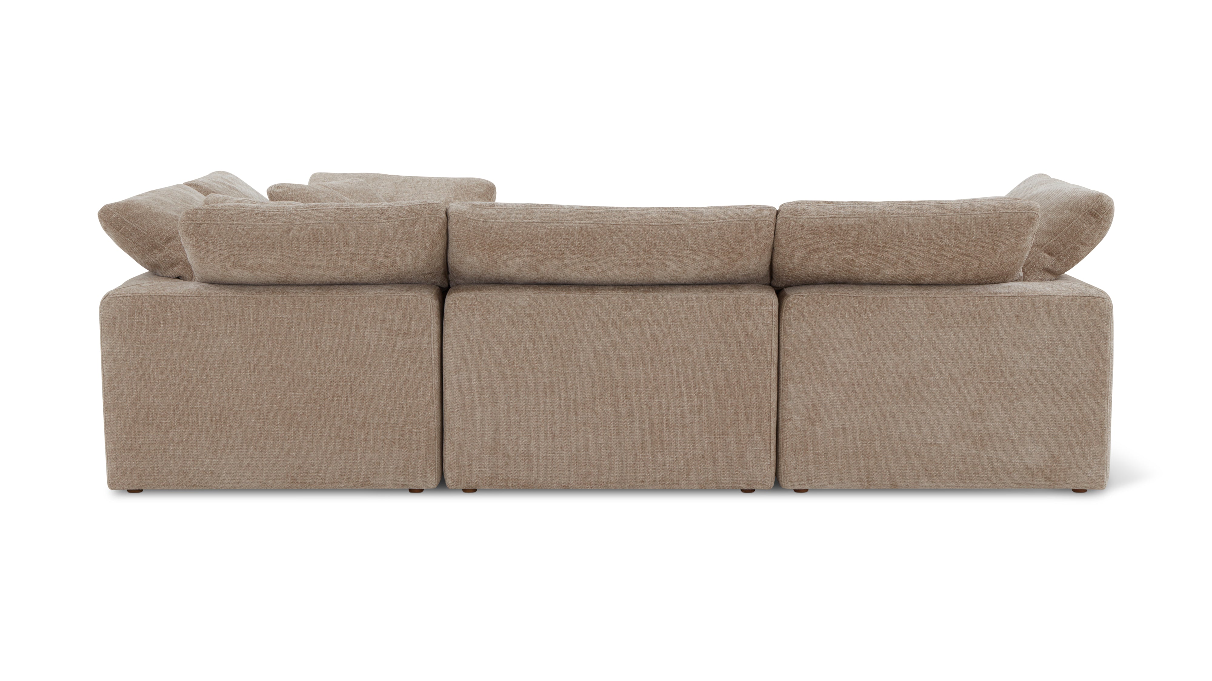 Movie Night™ 5-Piece Modular Sectional, Standard, Champagne - Image 4