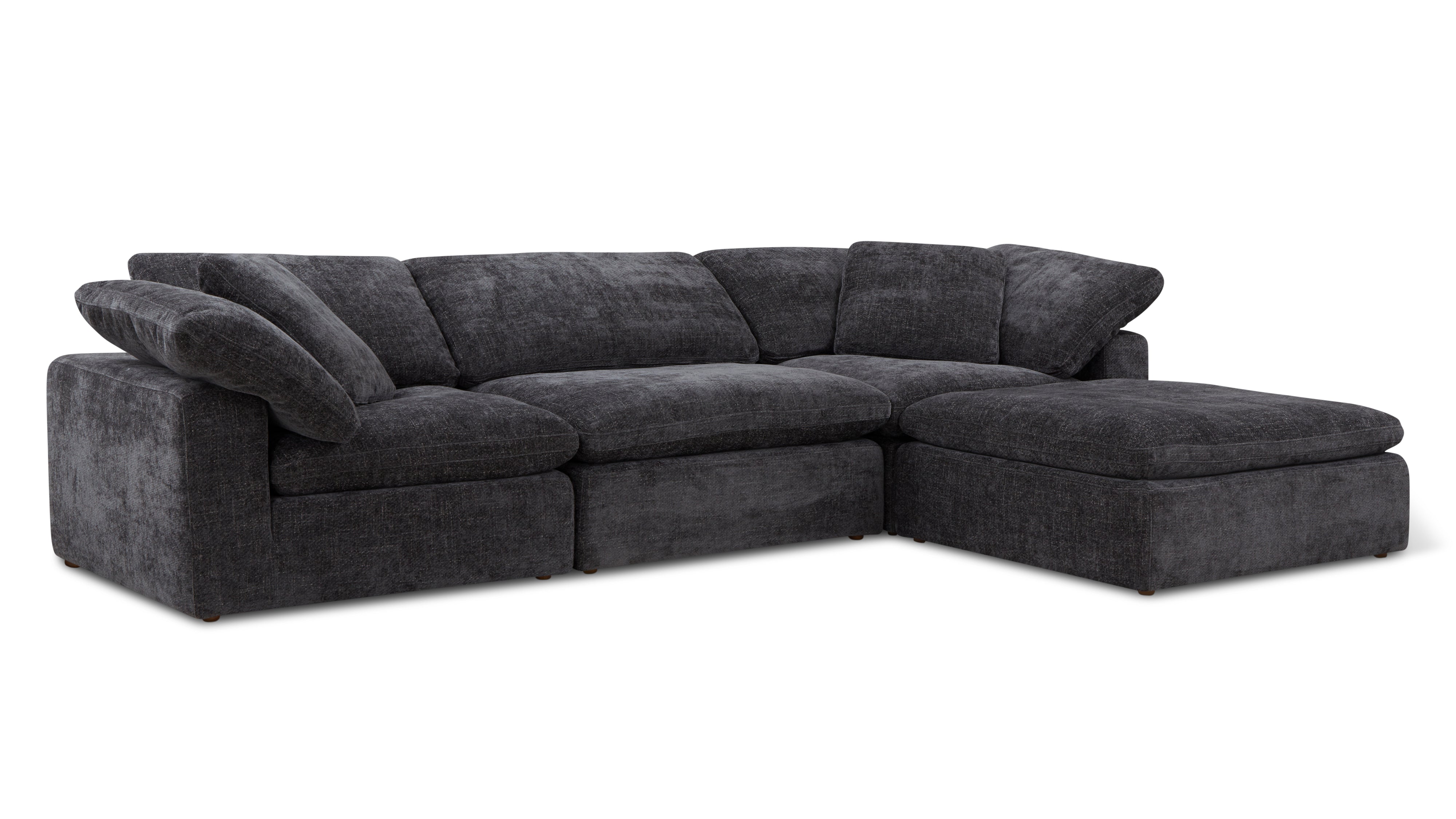 Movie Night™ 4-Piece Modular Sectional, Standard, Truffle - Image 12