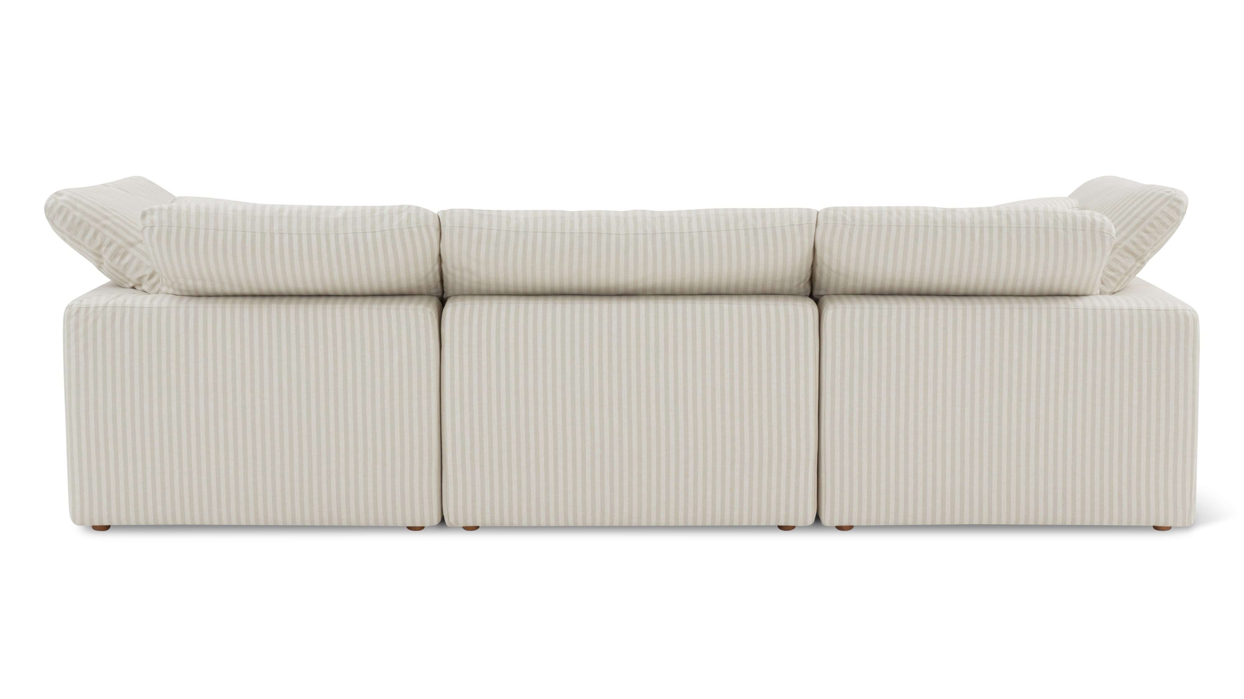 Movie Night™ 4-Piece Modular Sectional, Standard, Newport Stripe - Image 10