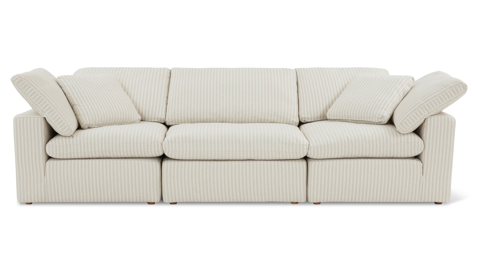 Movie Night™ 3-Piece Modular Sofa, Standard, Newport Stripe_image