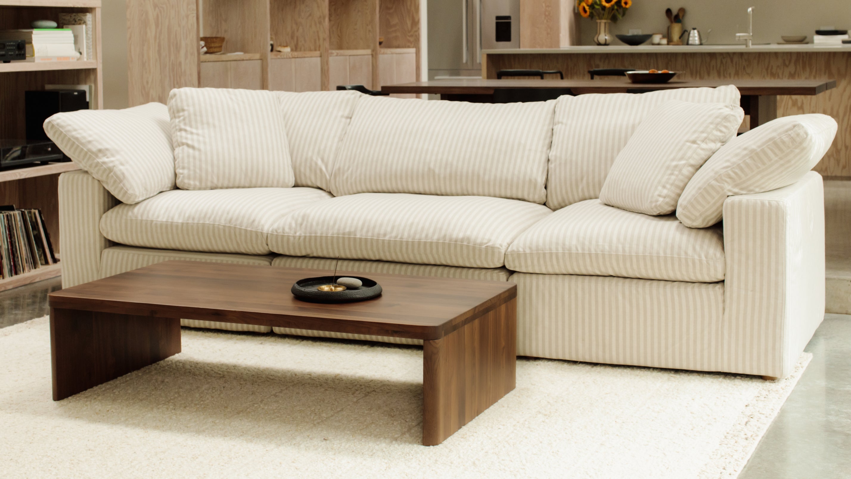 Movie Night™ 3-Piece Modular Sofa, Standard, Newport Stripe - Image 2