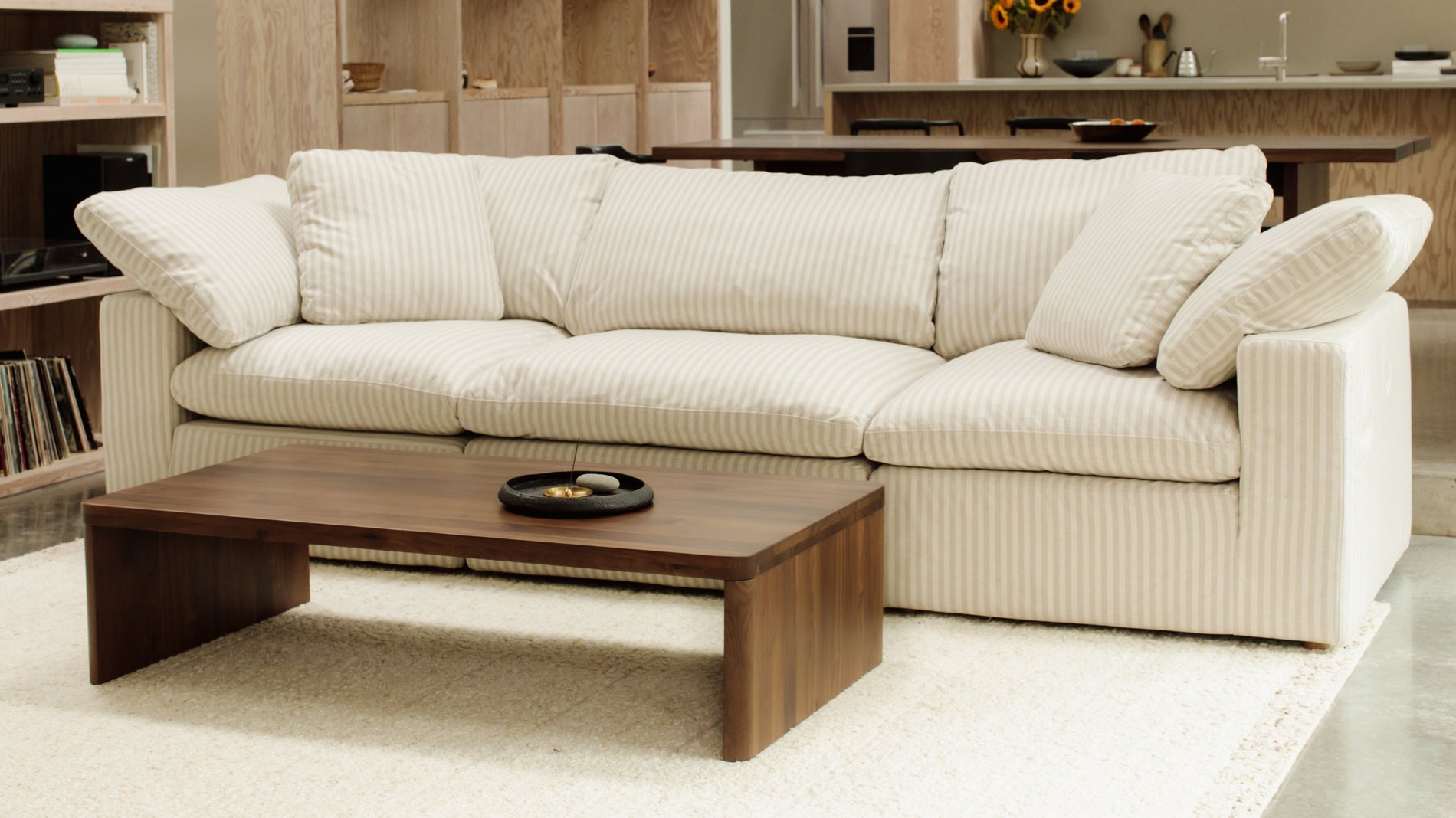 Movie Night™ 3-Piece Modular Sofa, Large, Newport Stripe_image