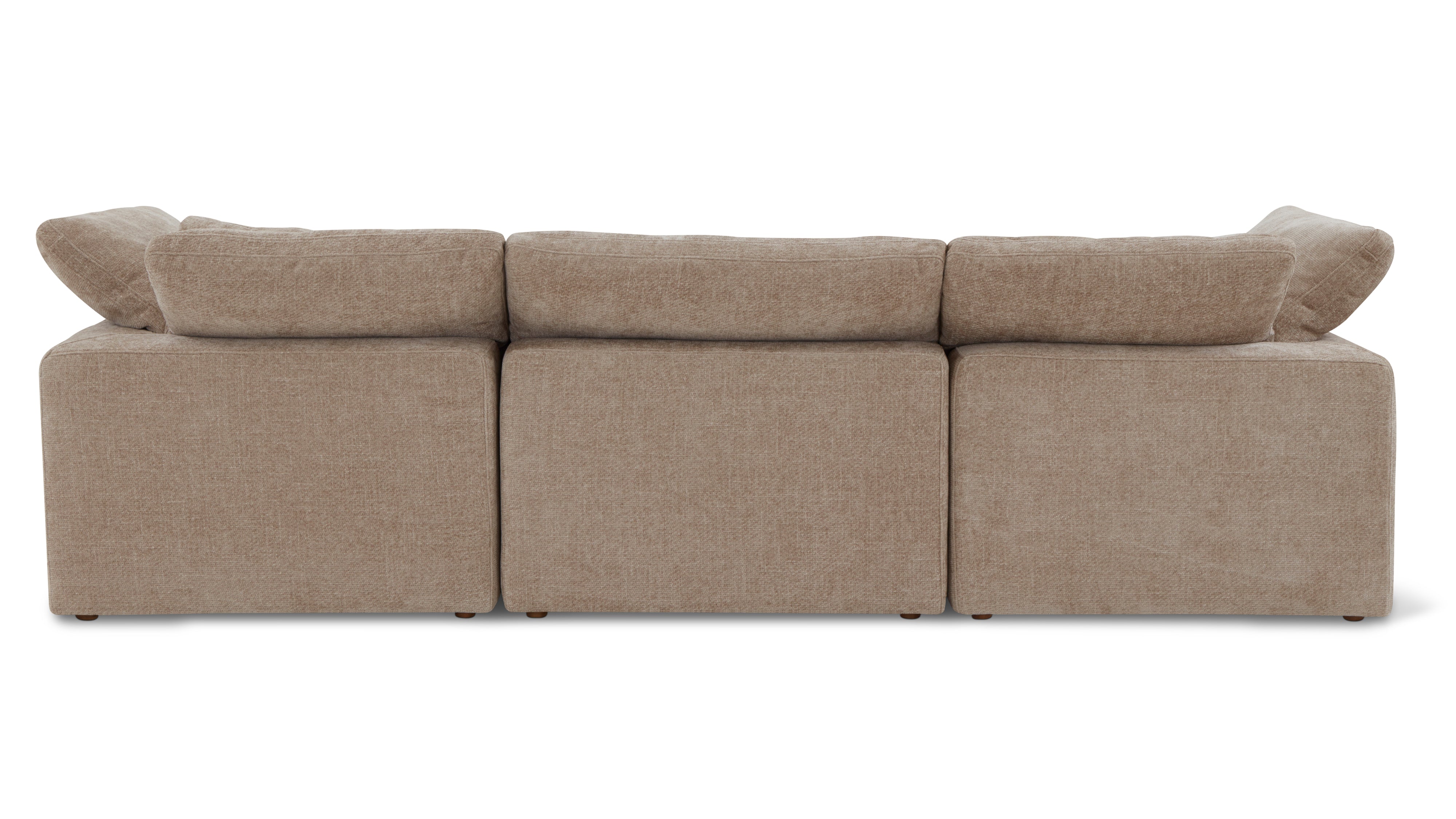 Movie Night™ 3-Piece Modular Sofa, Standard, Champagne - Image 4