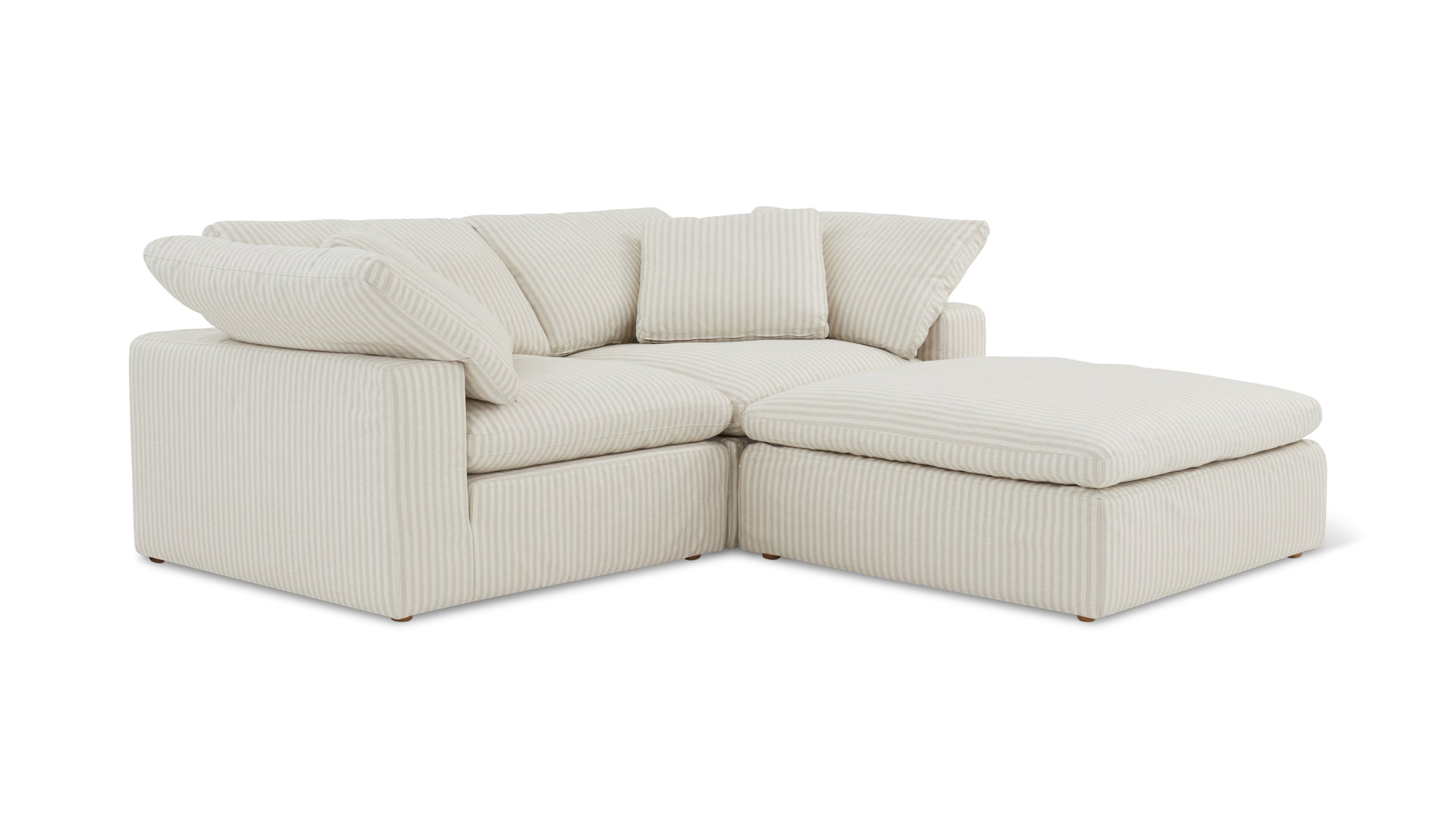 Movie Night™ 3-Piece Modular Sectional, Standard, Newport Stripe_image