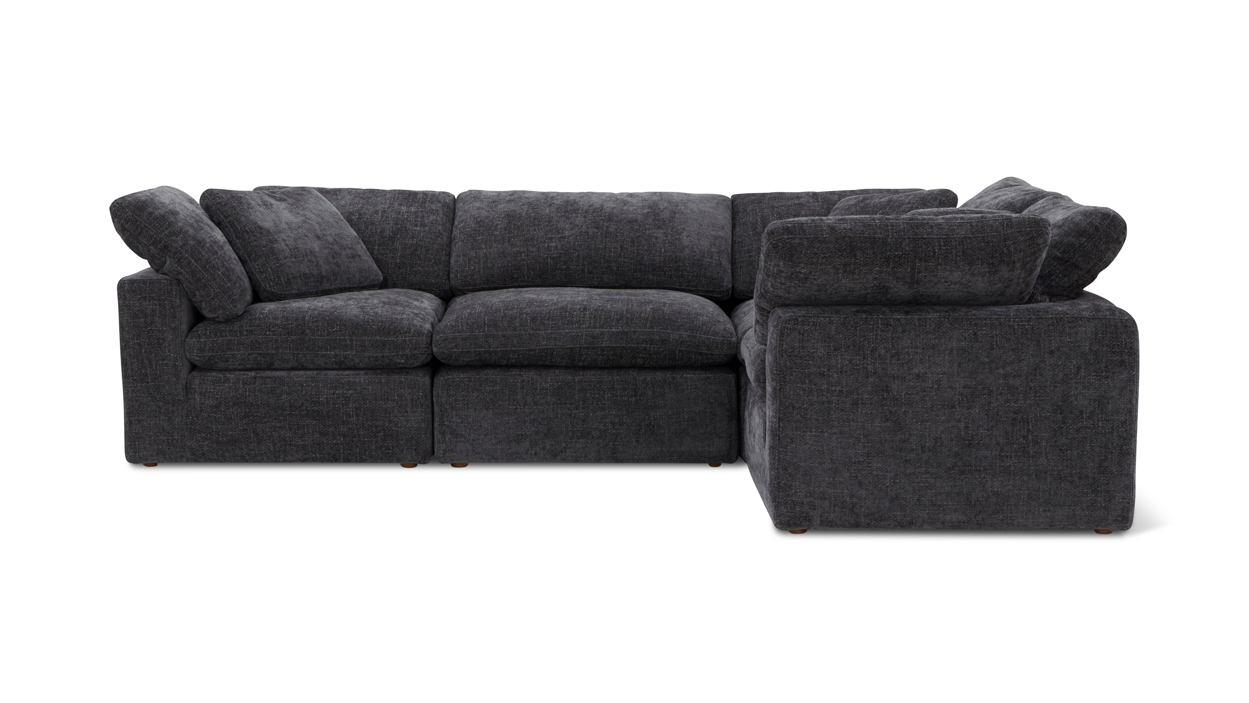 Movie Night™ 4-Piece Modular Sectional Closed, Standard, Truffle - Image 1