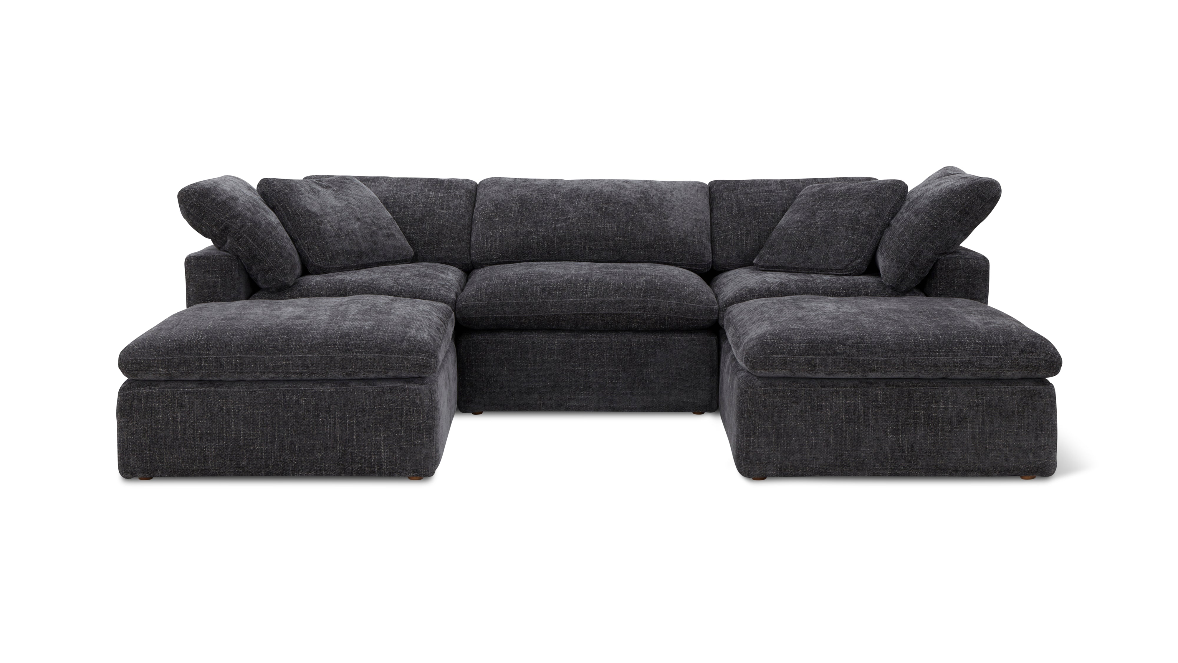 Movie Night™ 5-Piece Modular U-Shaped Sectional, Standard, Truffle - Image 1