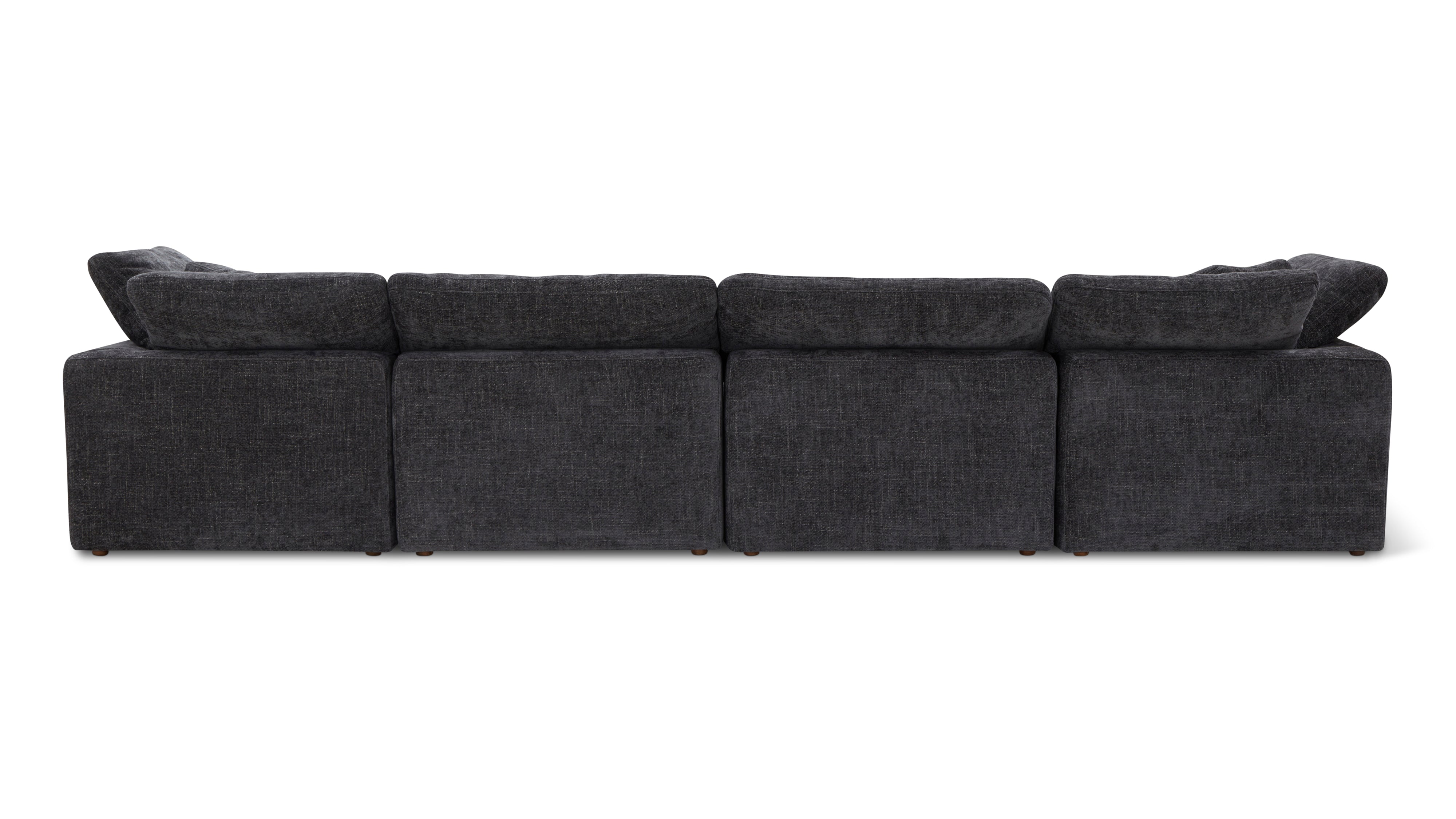 Movie Night™ 6-Piece Modular U-Shaped Sectional, Standard, Truffle - Image 11