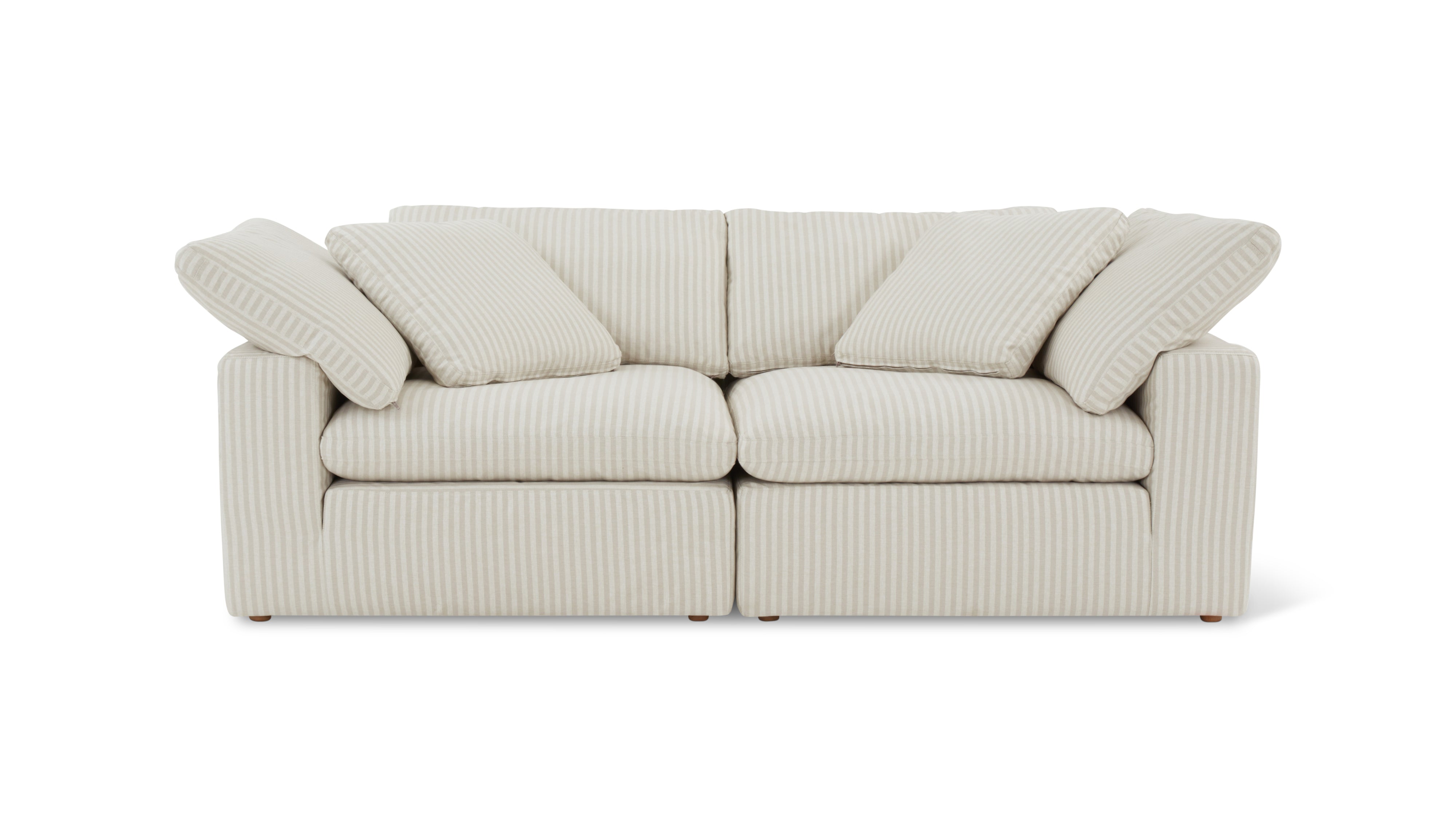 Movie Night™ 2-Piece Modular Sofa, Large, Newport Stripe - Image 1