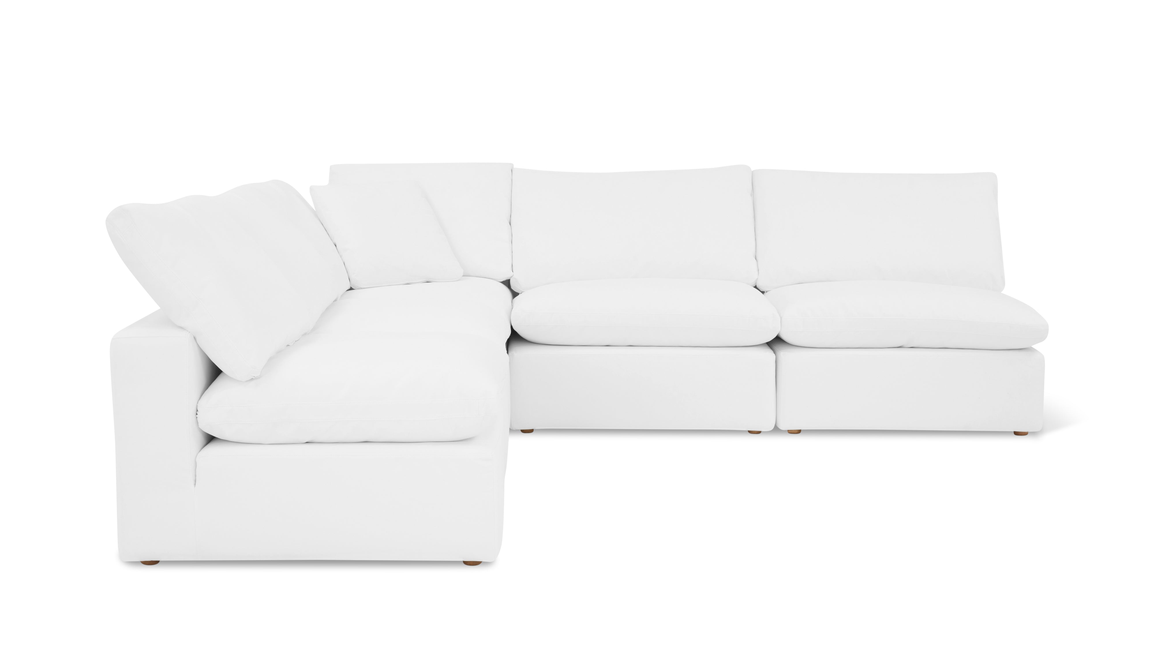 Movie Night™ 5-Piece Modular Sectional Open, Standard, Brie - Image 7