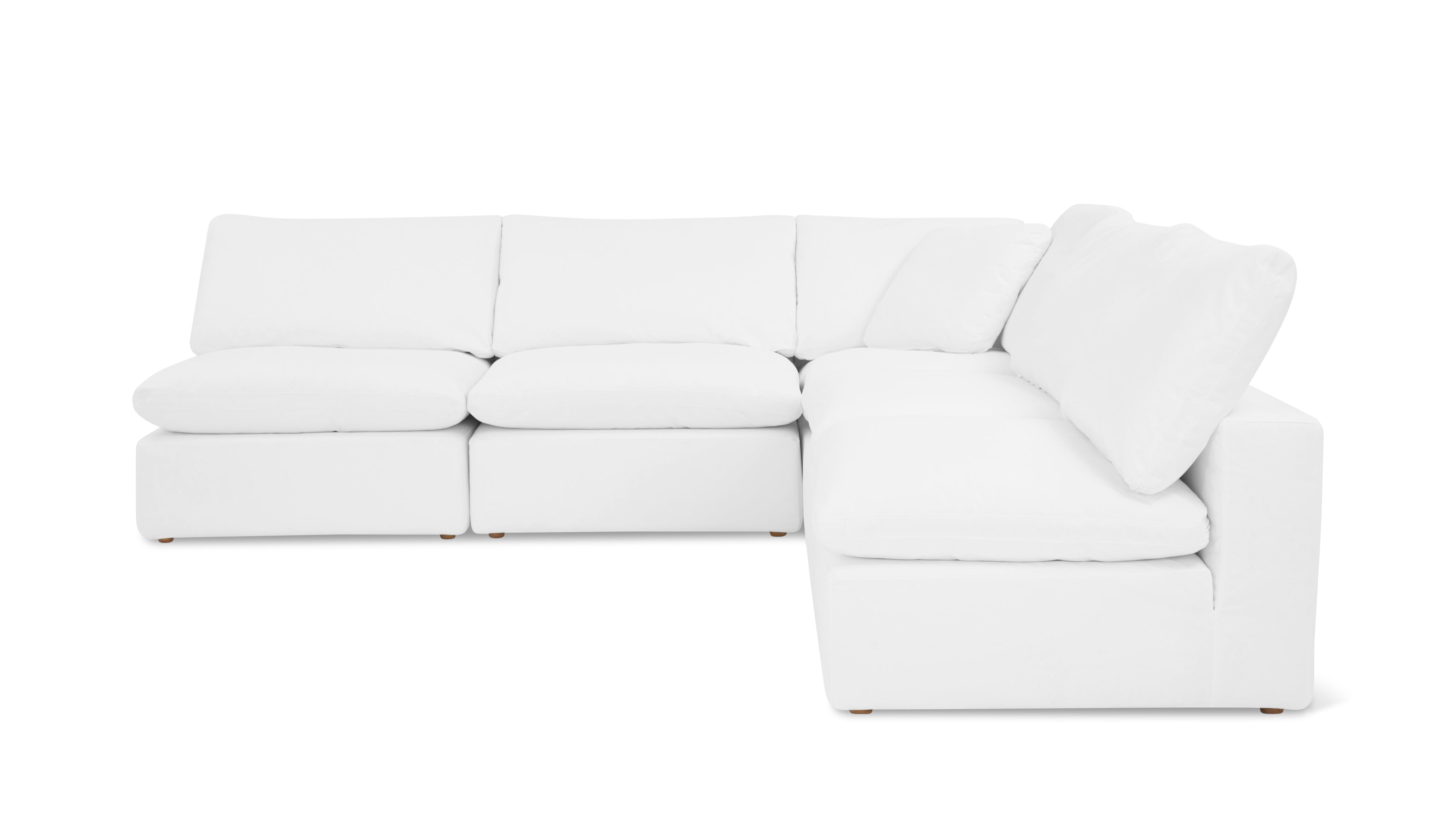 Movie Night™ 5-Piece Modular Sectional Open, Standard, Brie - Image 1