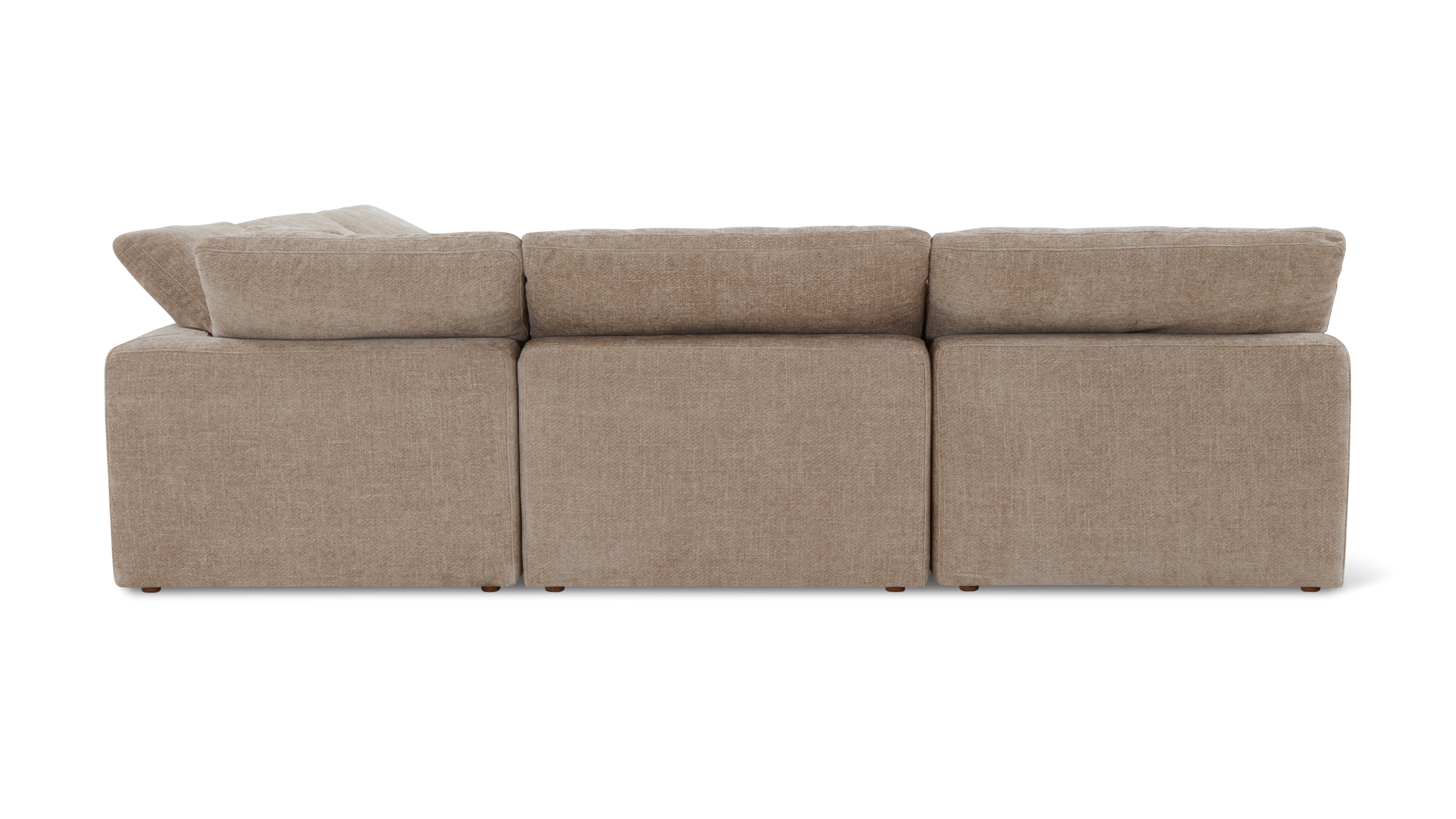 Movie Night™ 5-Piece Modular Sectional Open, Standard, Champagne - Image 9