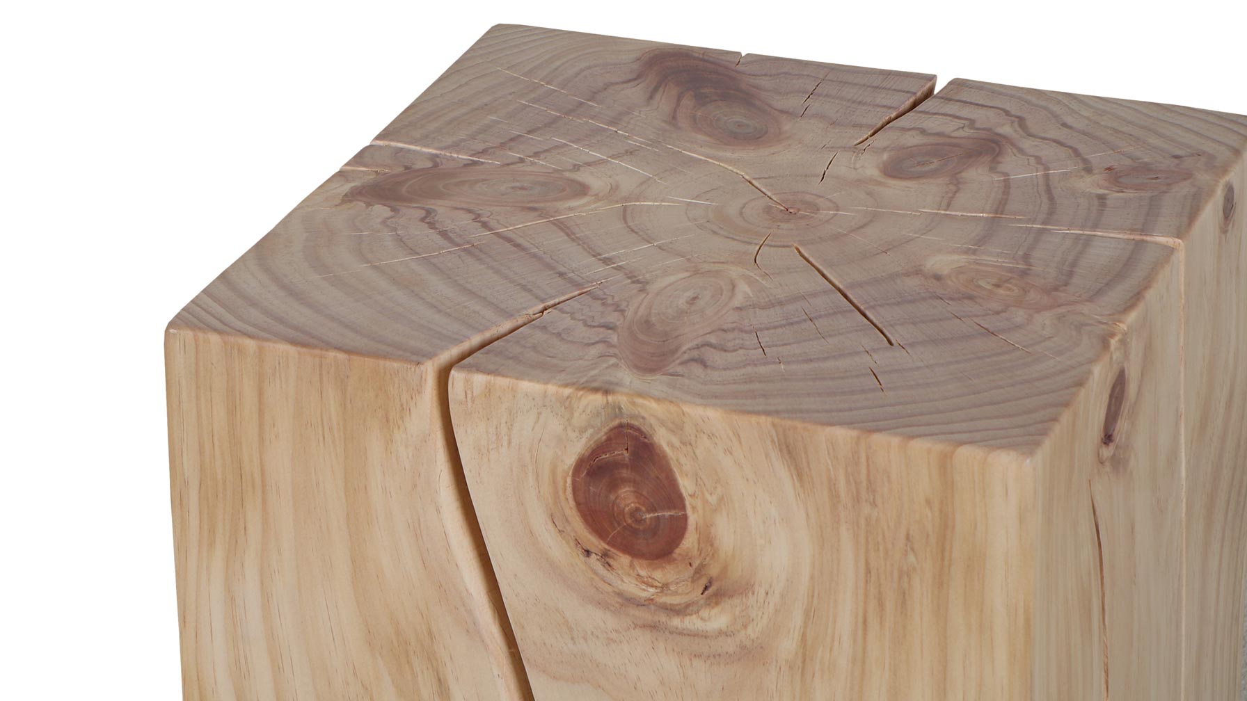 Amalfi Stool, Natural Pine - Image 5