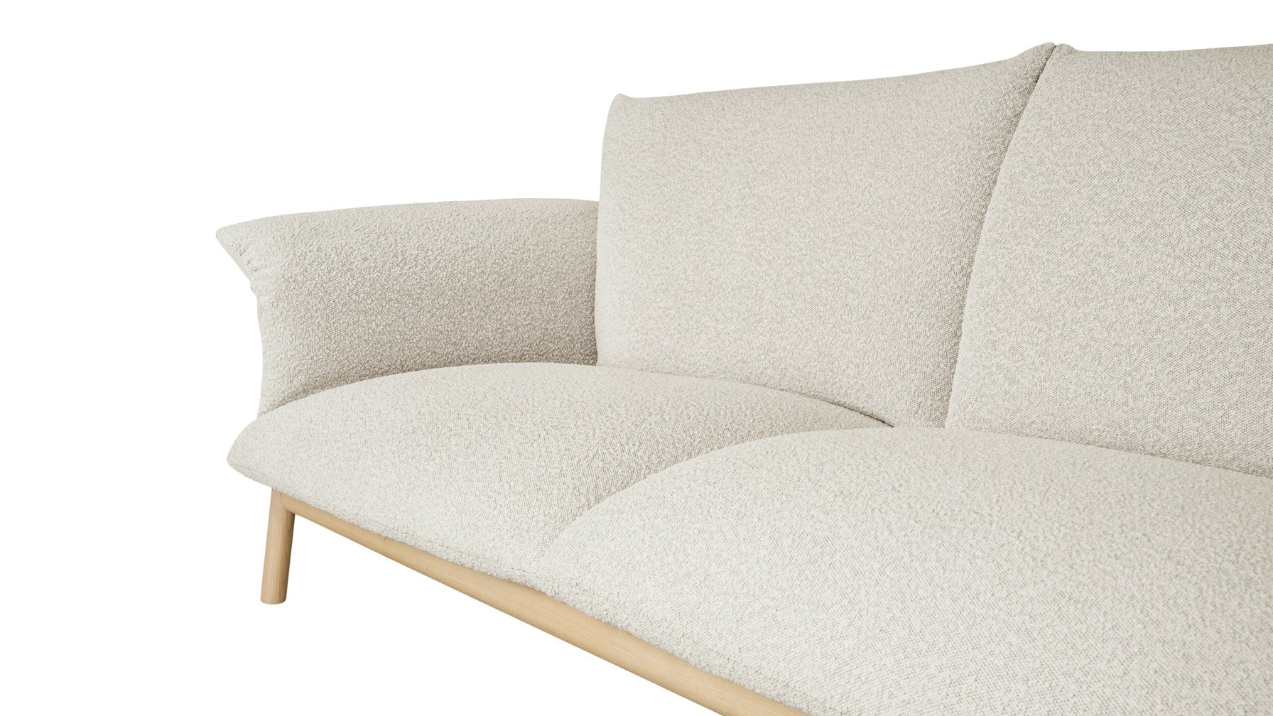 Pillow Talk Sofa, Warm Frost - Image 8