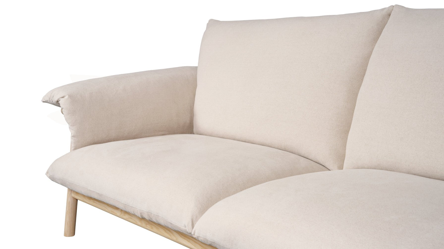 Pillow Talk Sofa, Fawn - Image 6