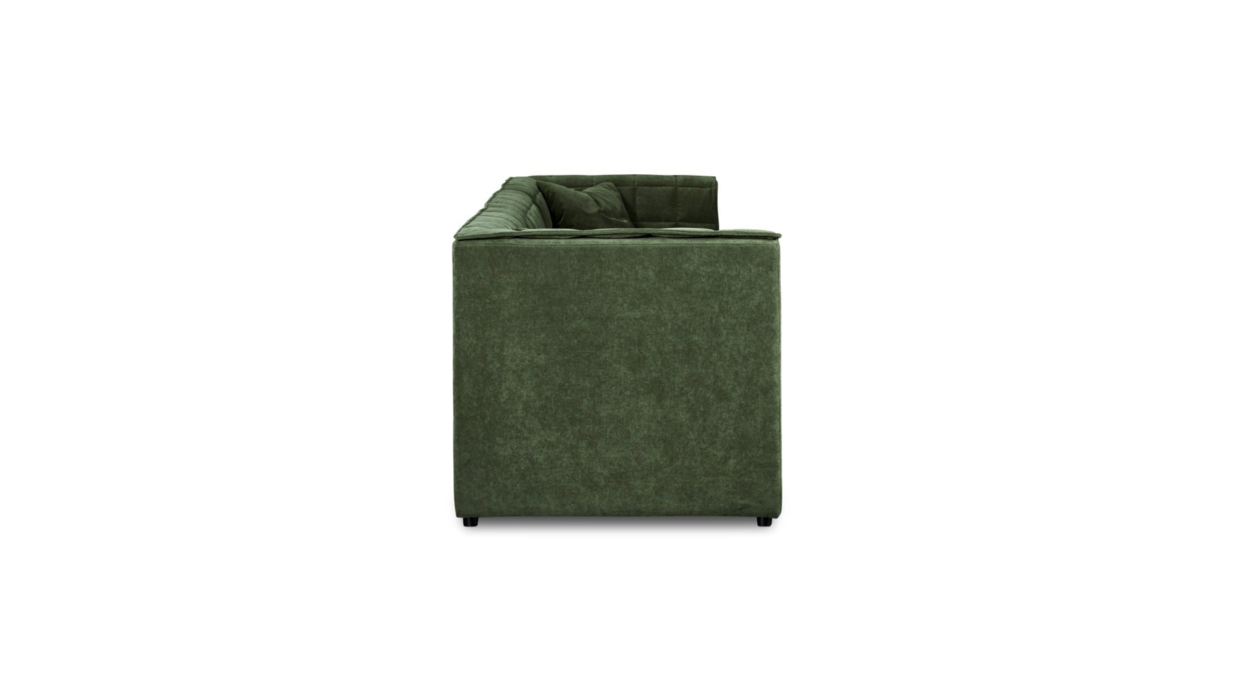 Quilt 3-Piece Modular Sofa, Moss - Image 8