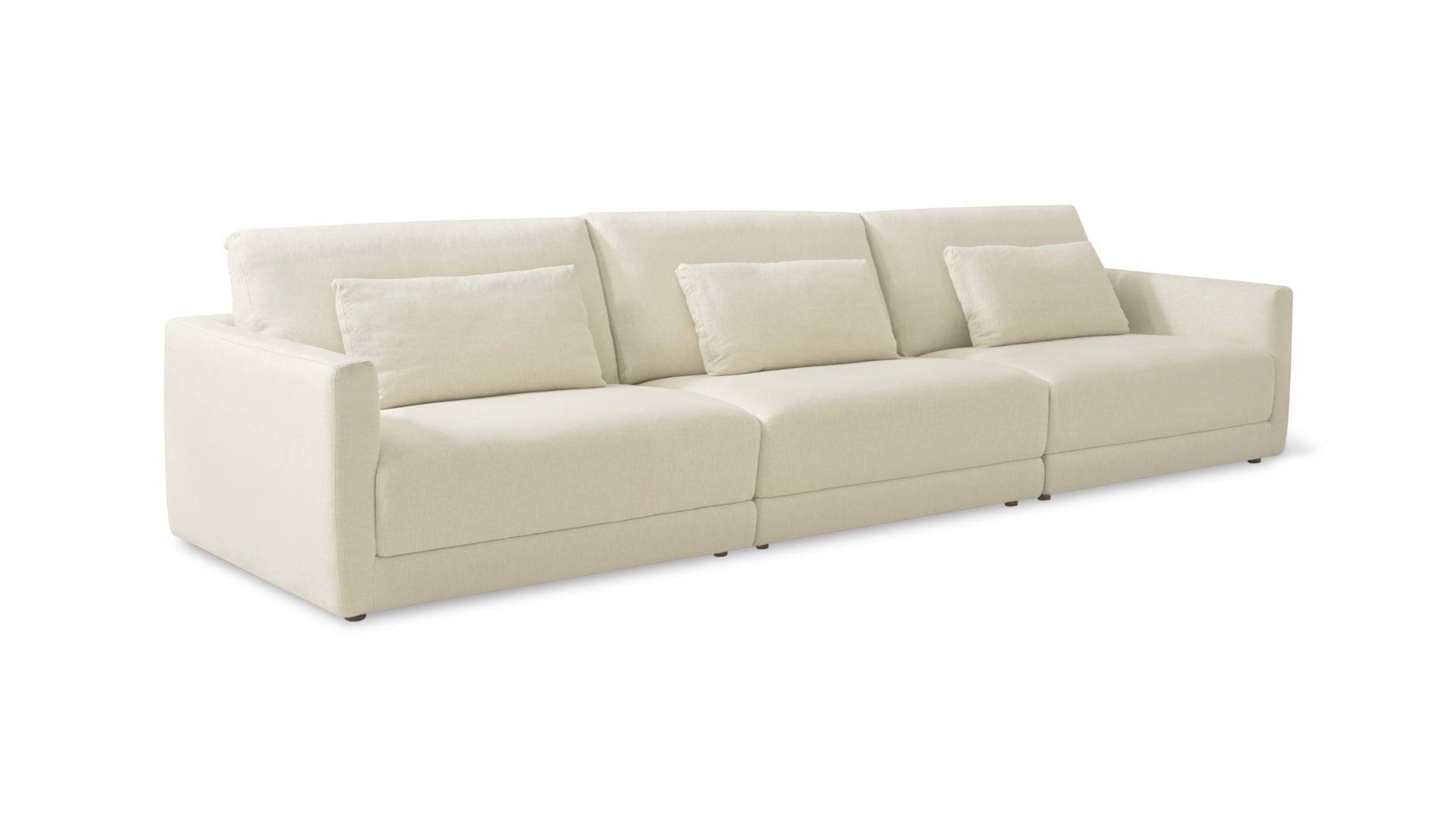 Wind Down 3-Piece Modular Sofa, Beach - Image 9