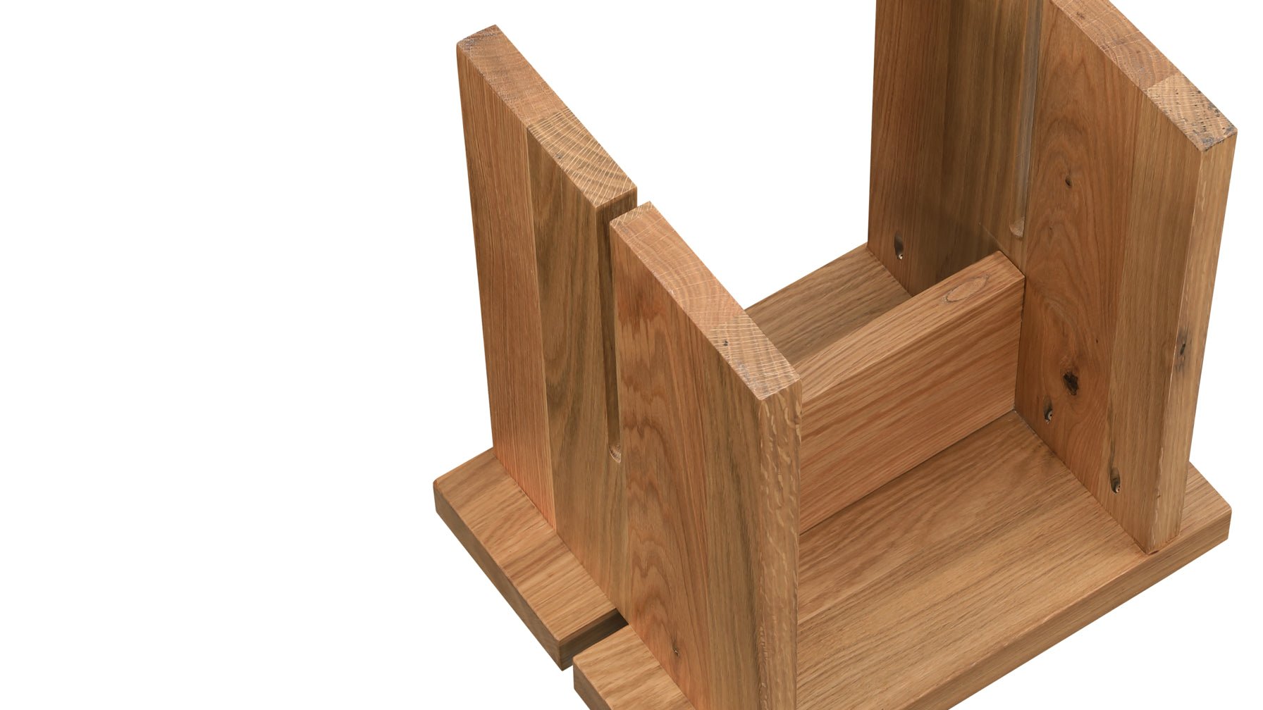 Plane Stool, Oak - Image 7