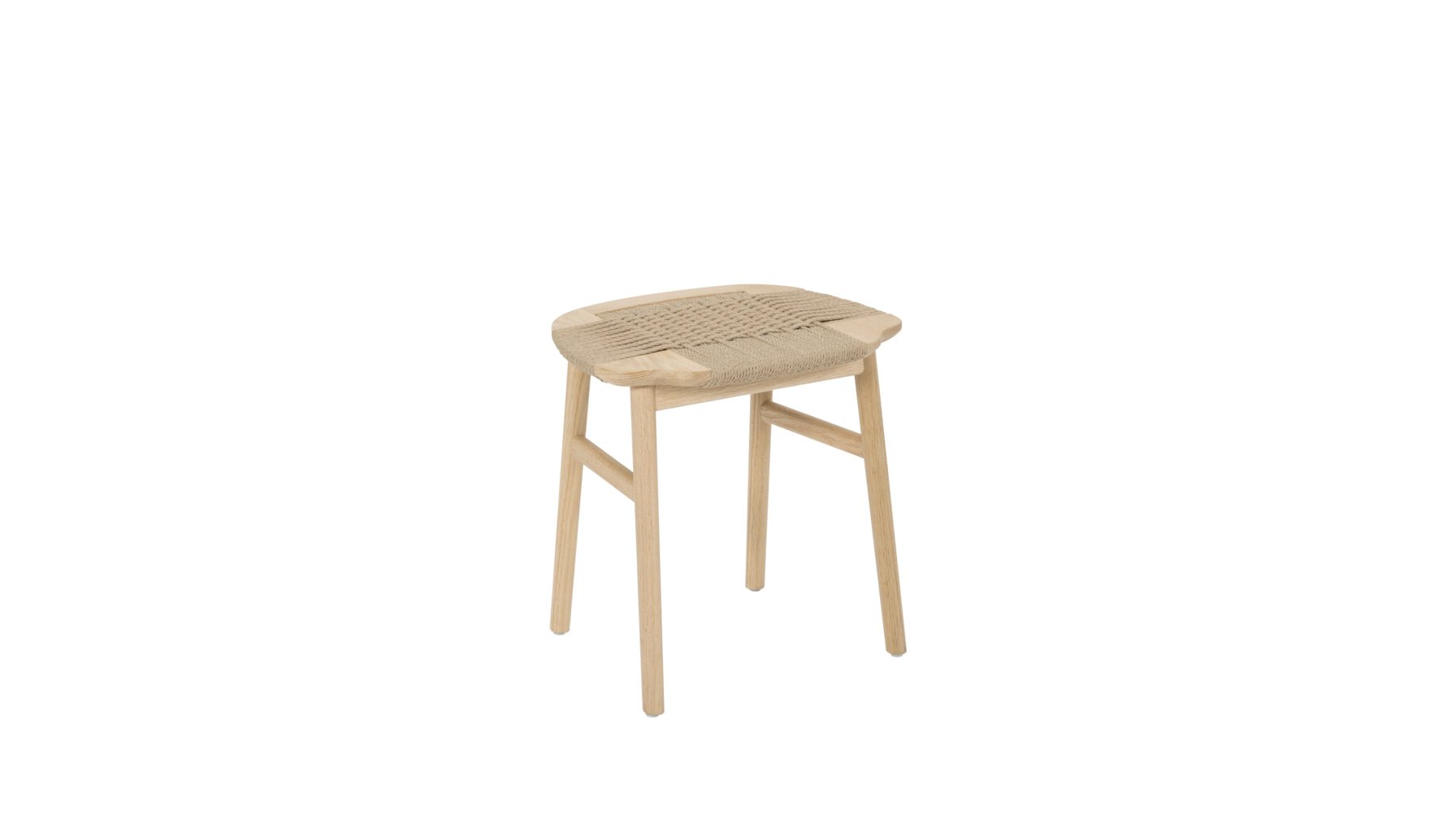 Stand Out Stool, Oak - Image 10