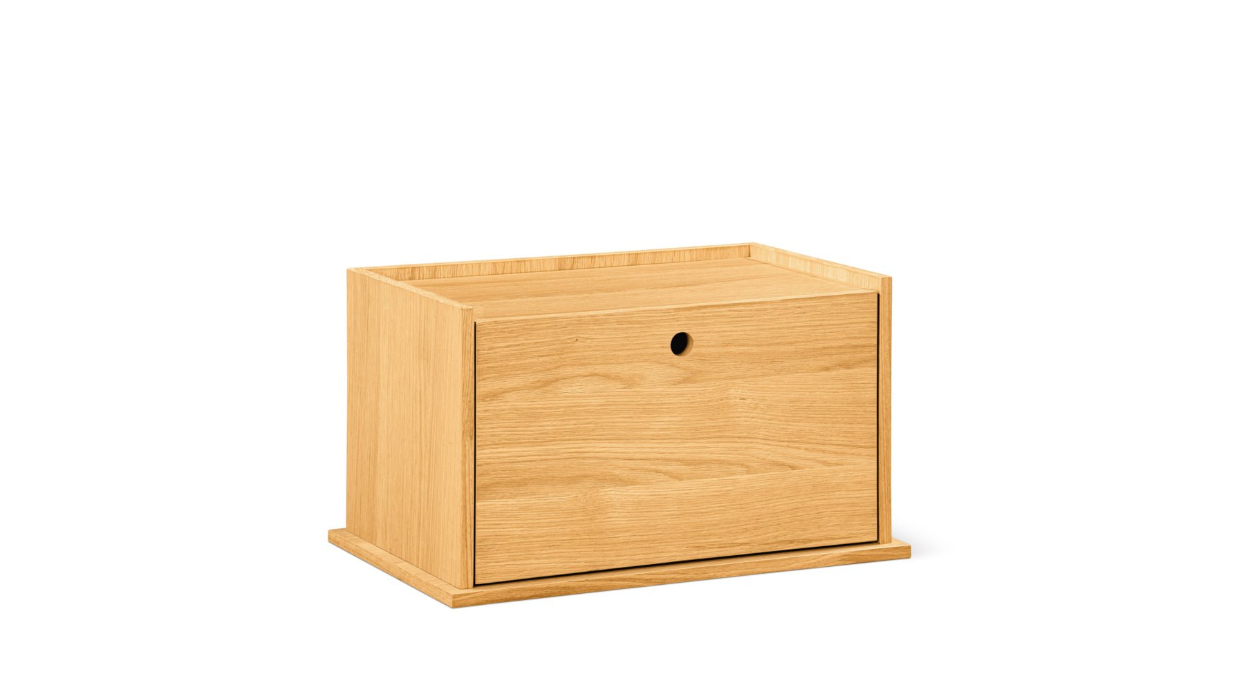 Keep Stacking Storage System, Closed, White Oak_image