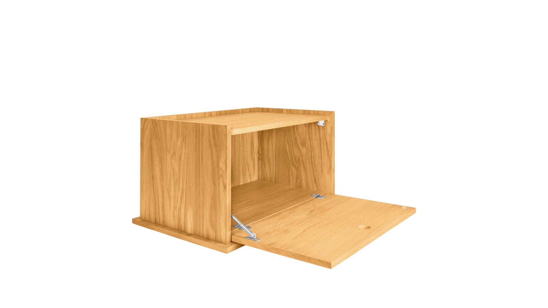 Keep Stacking Storage System, Closed, White Oak - Image 8