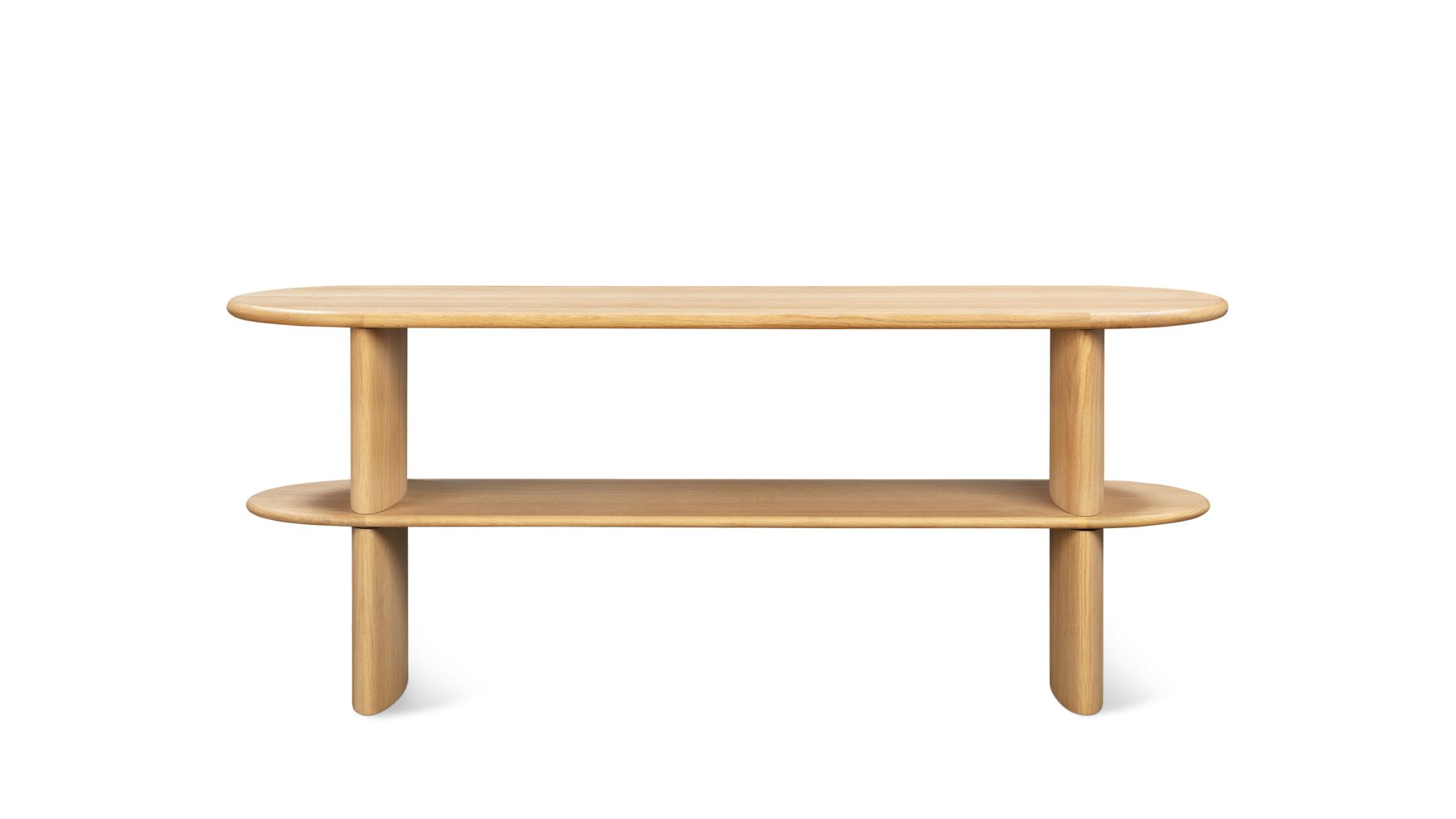 Union Low Shelf, White Oak_image