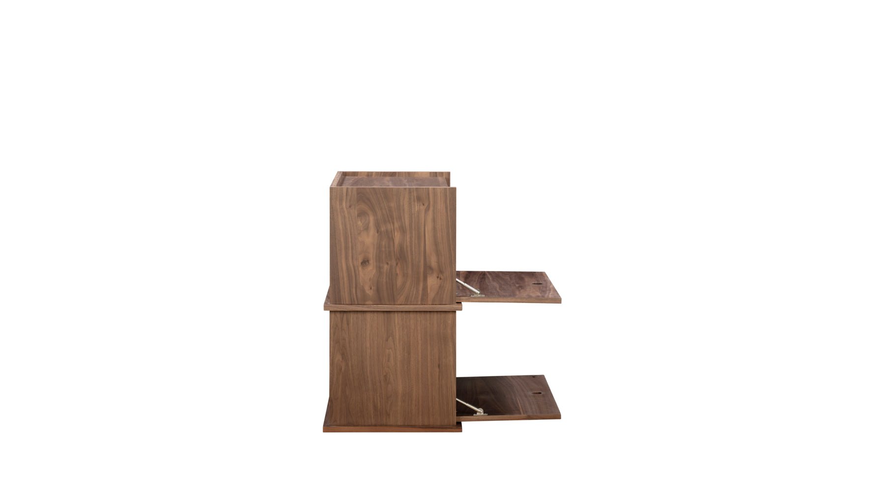 Keep Stacking Storage System 2-Piece, Closed, Walnut - Image 8