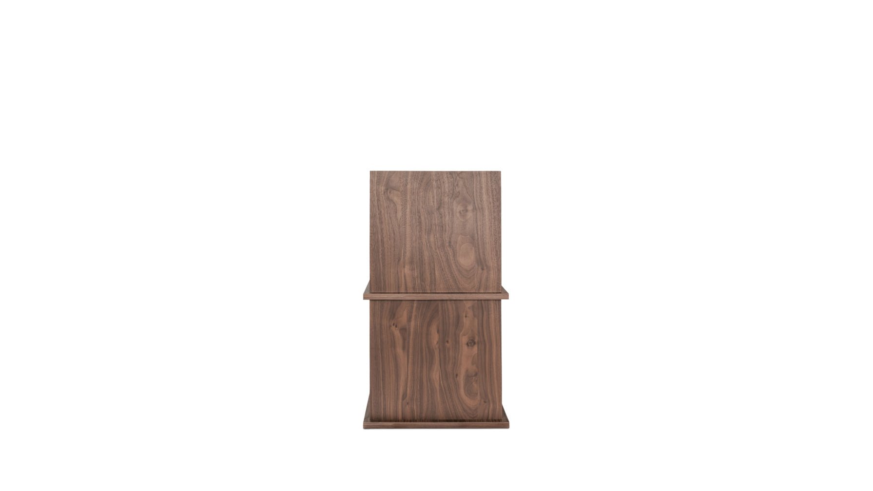 Keep Stacking Storage System 2-Piece, Open, Walnut - Image 7