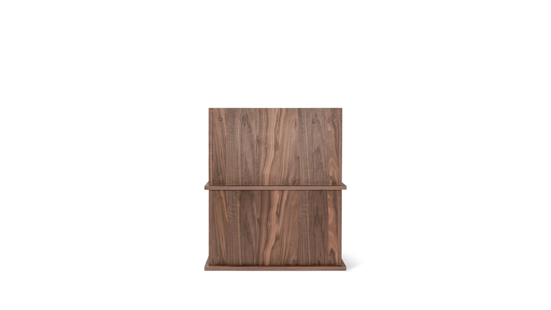 Keep Stacking Storage System 2-Piece, Open, Walnut - Image 7