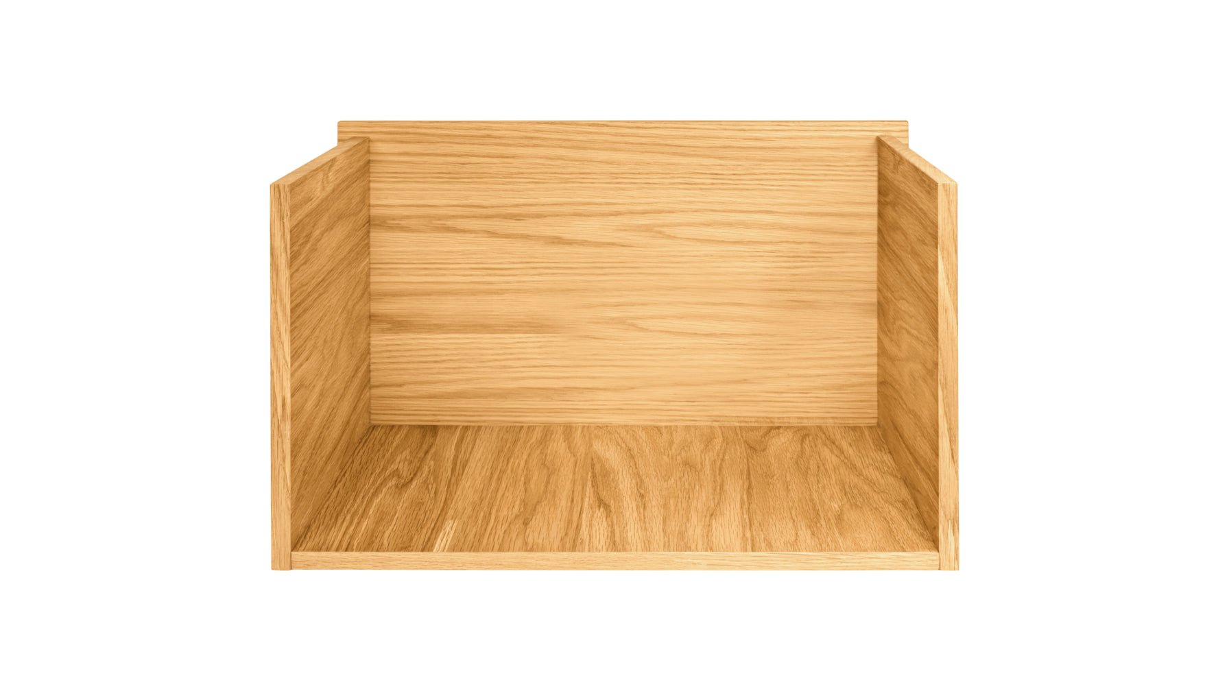 Keep Stacking Storage System 2-Piece, Open, White Oak - Image 6