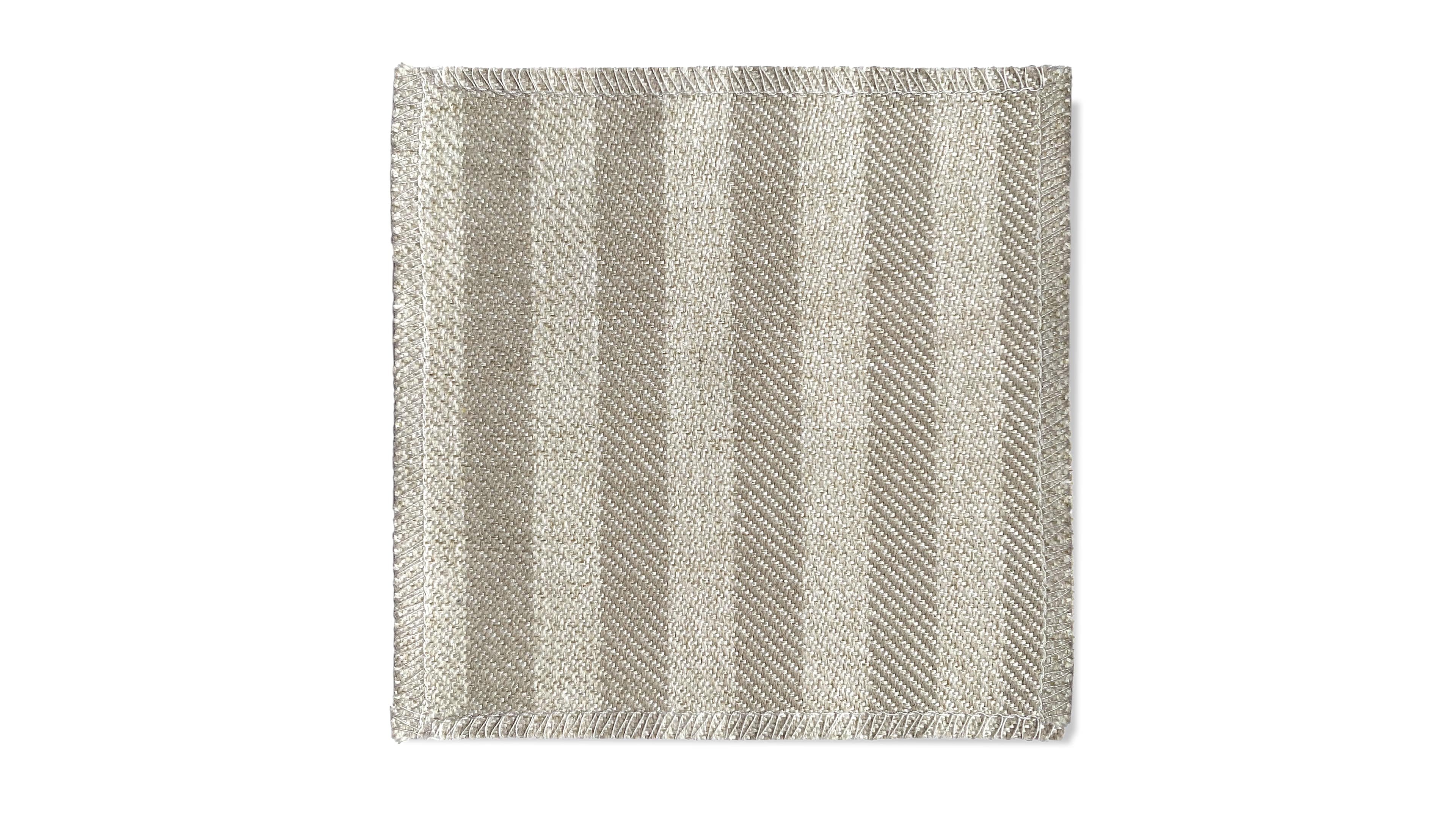 Slipcover - Movie Night™ Ottoman, Standard, Newport Stripe - Image 3