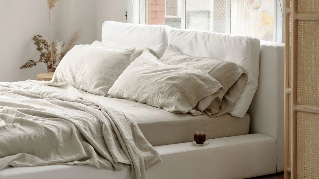 Bed With Cushions - Sundays Furniture