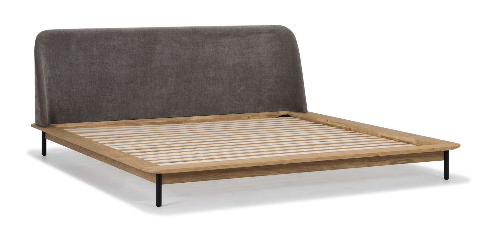 Easy Edge Bed, Queen, White Oak - Image 4