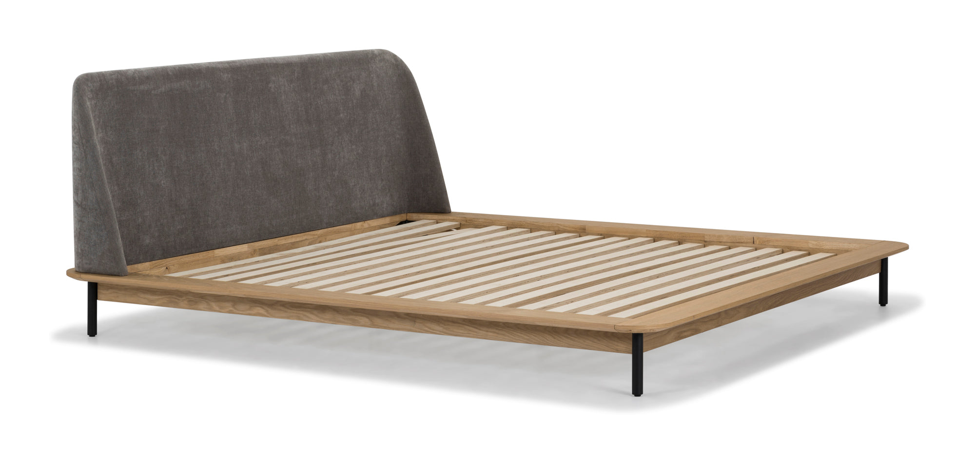 Easy Edge Bed, Queen, White Oak - Image 7