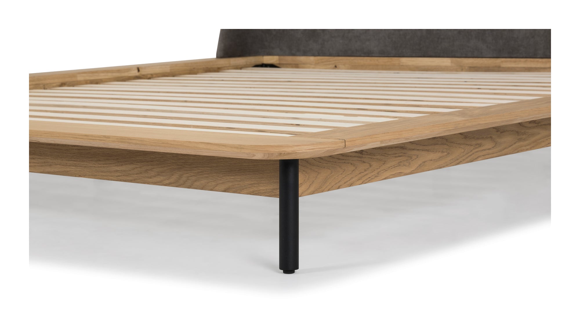 Easy Edge Bed, Queen, White Oak - Image 10