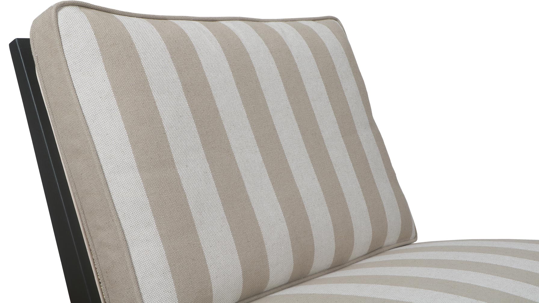 Striped lounge 2024 chair cushions