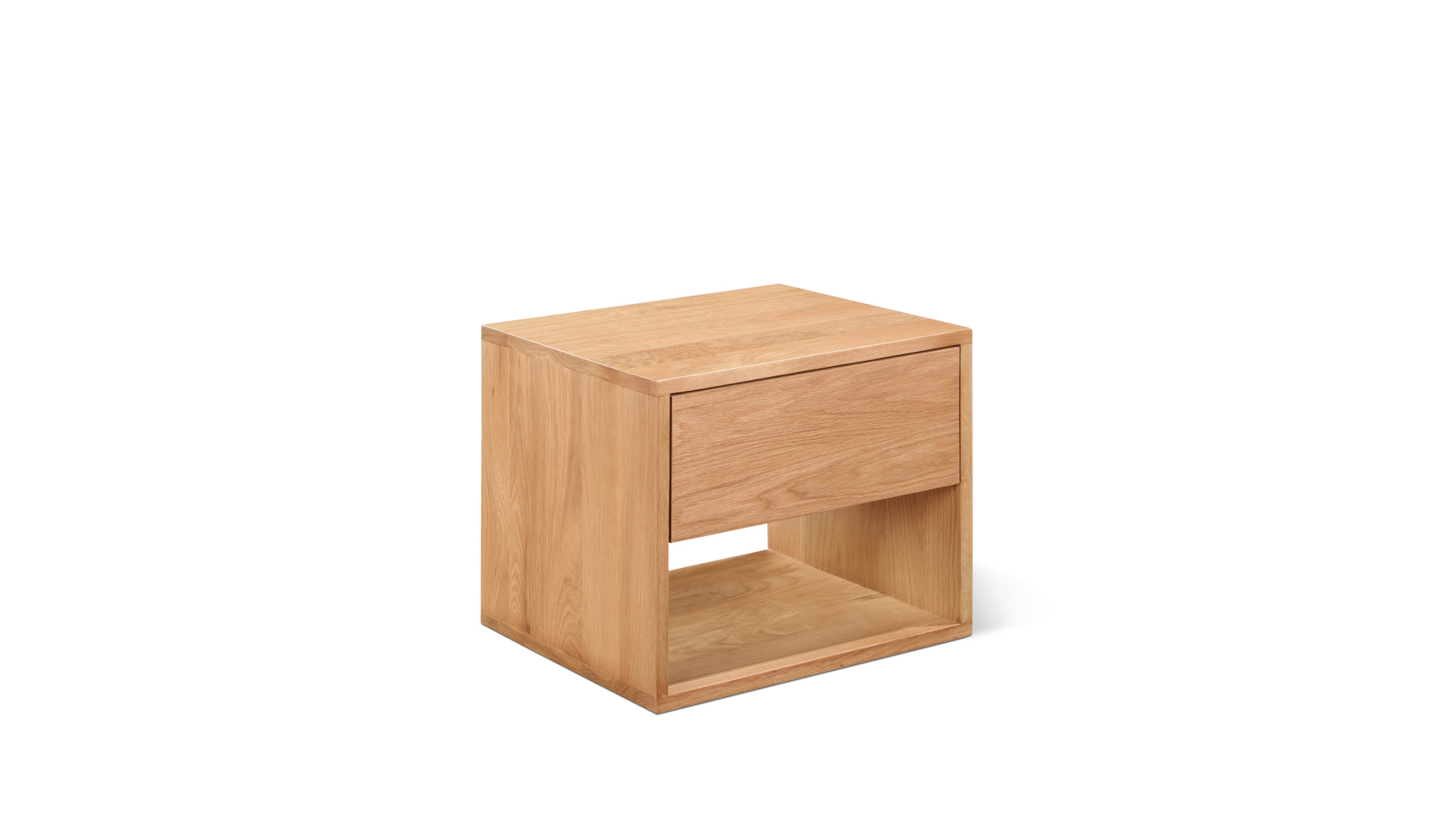 Rest Easy Nightstand With Drawer, Tall, Oak – Sundays Company