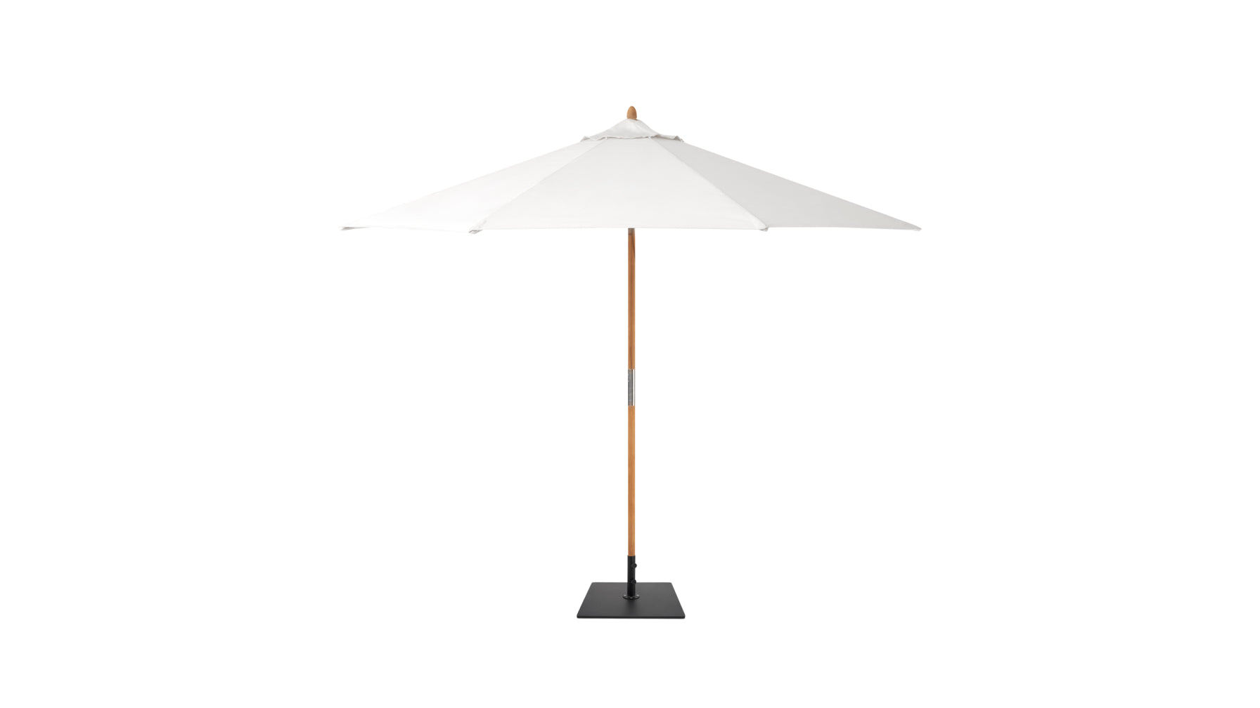 Capri Outdoor Umbrella With Base, Canvas